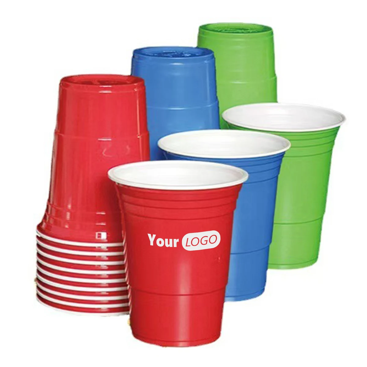 Plastic Personalized Disposable Cups 1