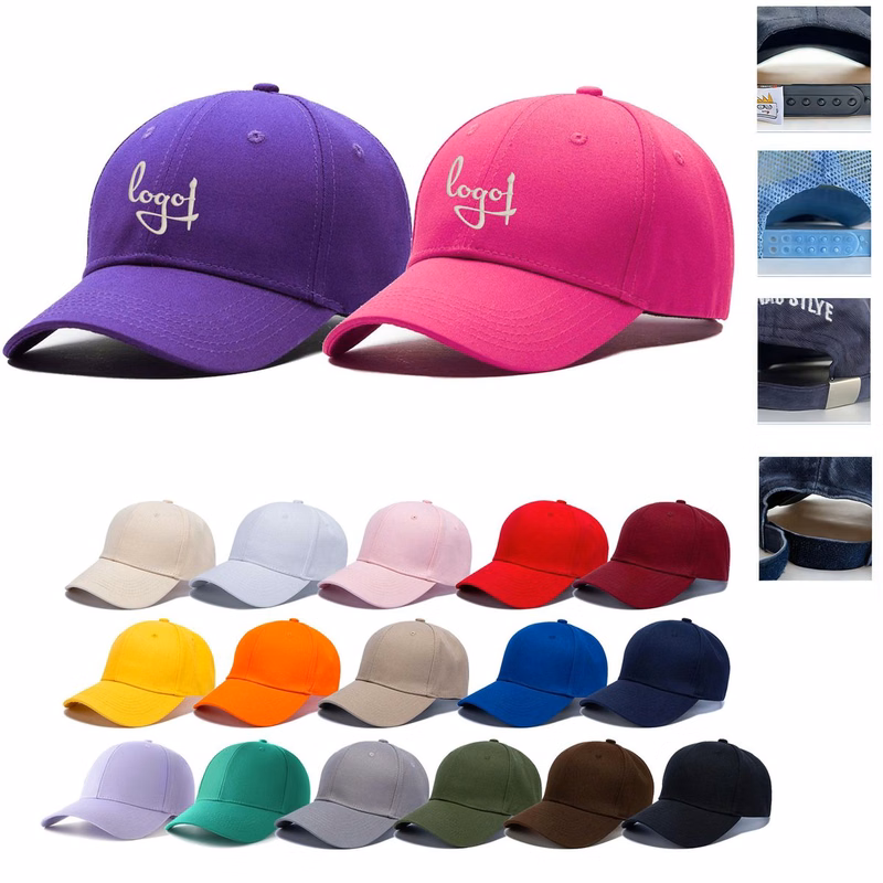 6 Panel Structured Baseball Cap