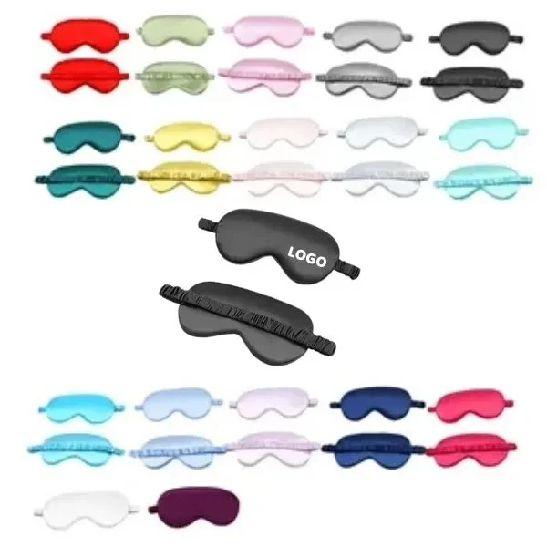 Silk Reversible Eye Mask with Sleep Aid for Restful Nights 1
