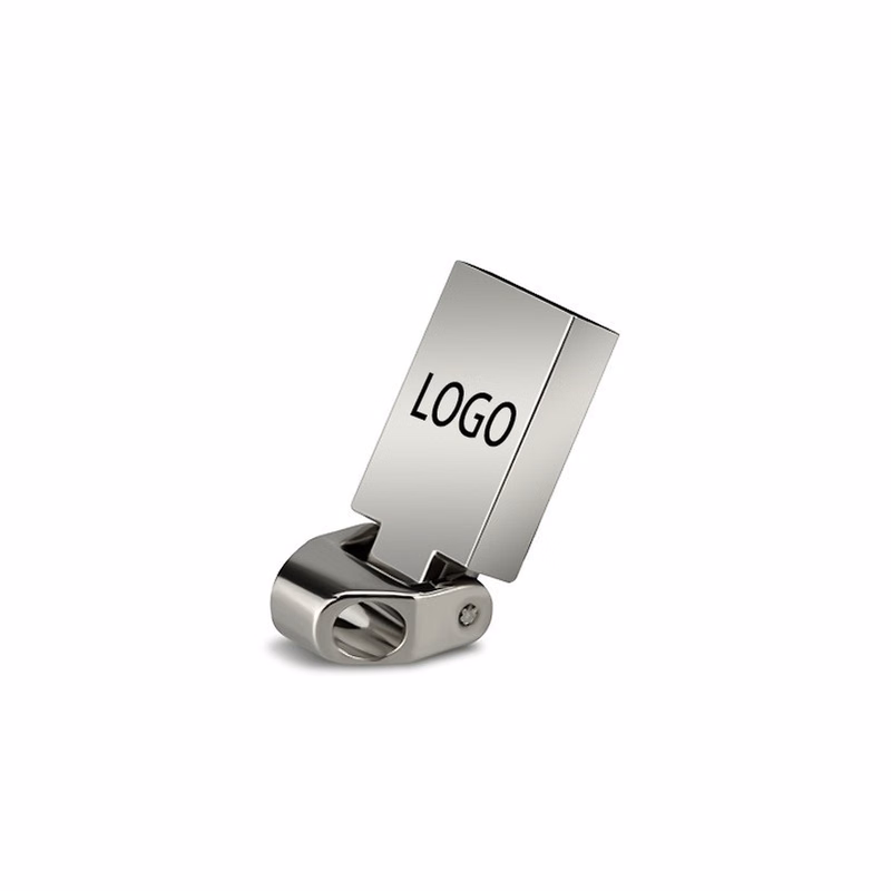 Metal USB Flash Drive with Chain Buckle