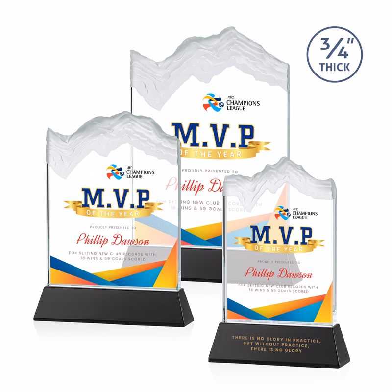 Kilimanjaro VividPrint™ Award on Newhaven - Black