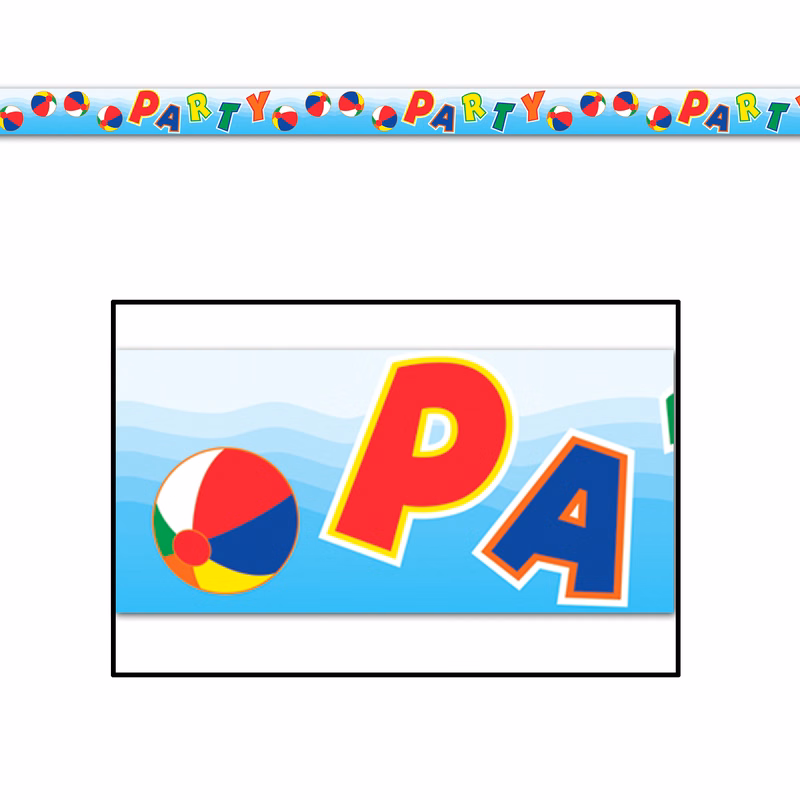 Beach Ball Party Tape