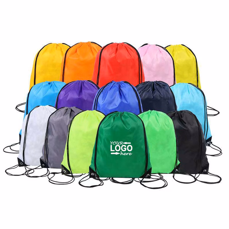 Drawstring Backpack Bulk Sport Bags Cinch Sack