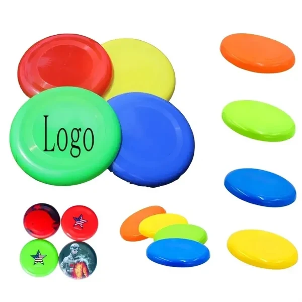 Custom 9.1" PP Plastic Flying Disc — Lightweight Durable Outdoor Recreation 1