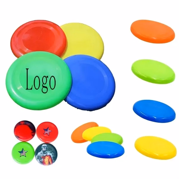 Custom 9.1" PP Plastic Flying Disc — Lightweight Durable Outdoor Recreation