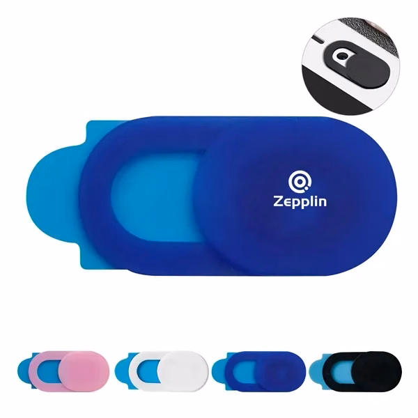 Custom Slim Webcam Cover 0.71 x 0.35 Inch ABS Plastic — Cybersecurity Gift