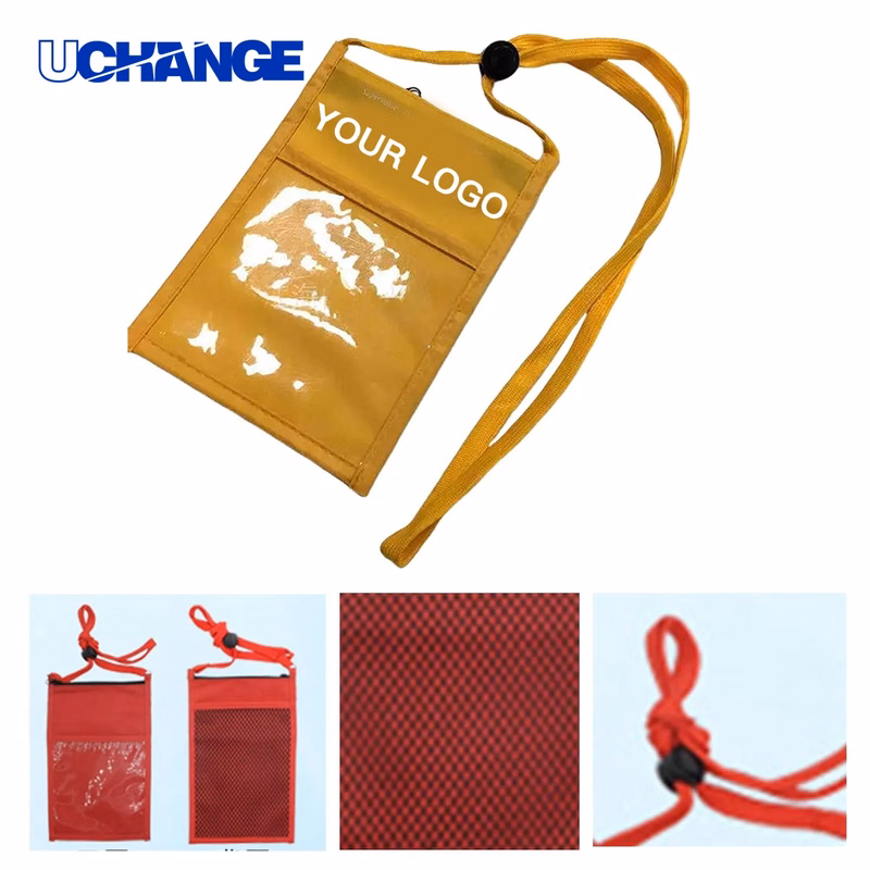 Neck Organizer Wallet with Double Pockets