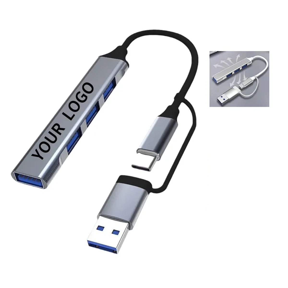 Multi Port USB Connector for Laptop and Desktop Use 1