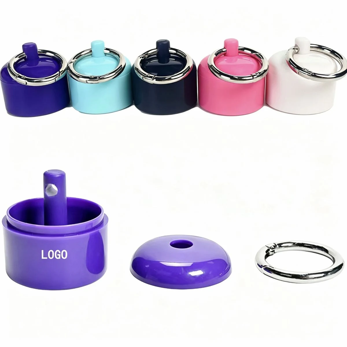 Keychain Small Trinket Storage Box 1
