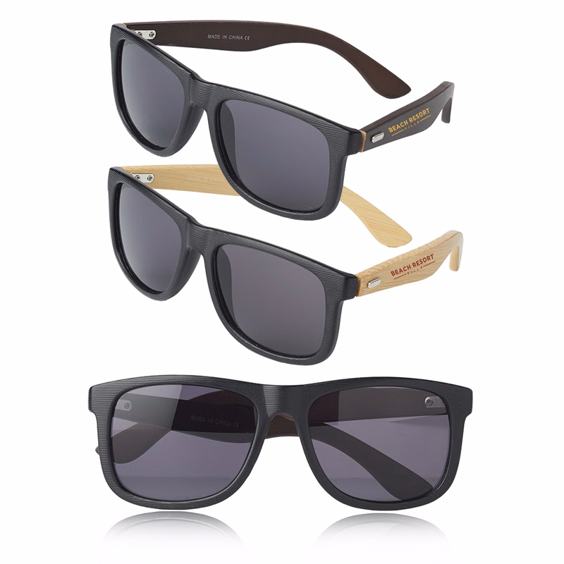Plastic and Bamboo Sunglasses