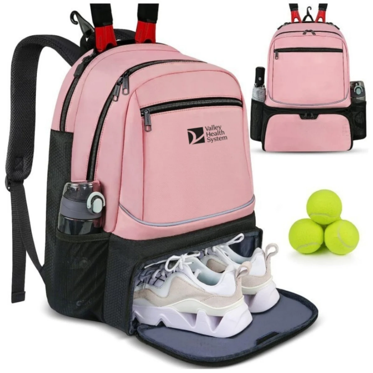 Tennis Backpack With Shoe Compartment 1