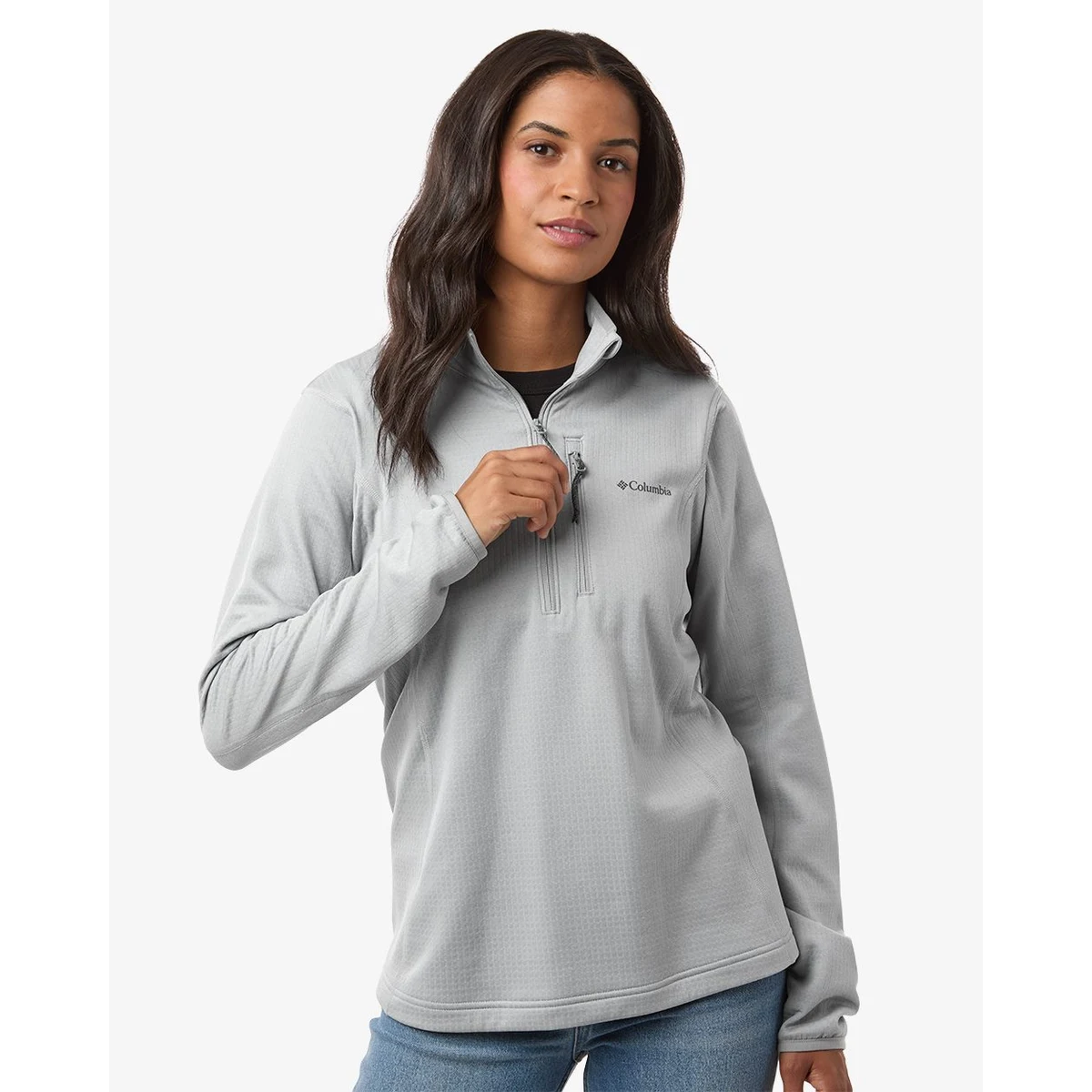 Women's Essential Hike™ Grid Fleece Half-Zip Pullover - 213624 1