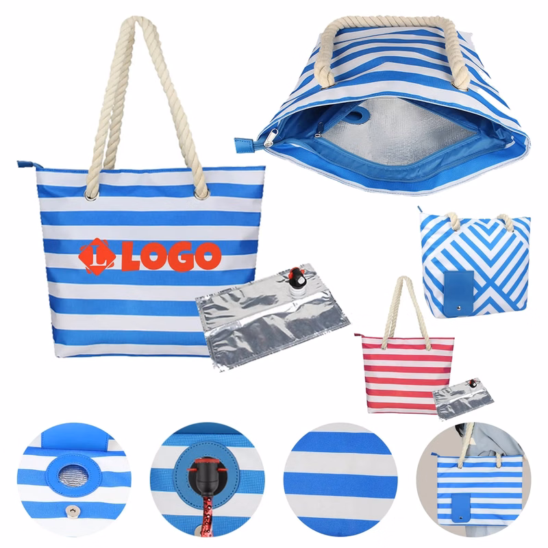 Portable Premium Insulated Wine Tote Bag