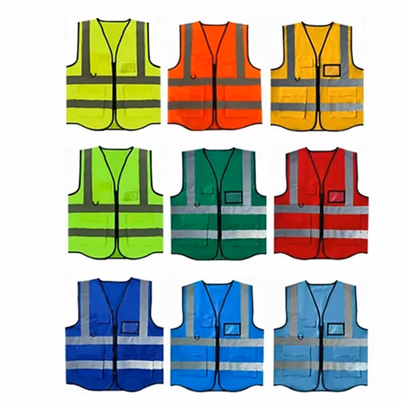 Multi Pocket Summer Mesh Safety Vest