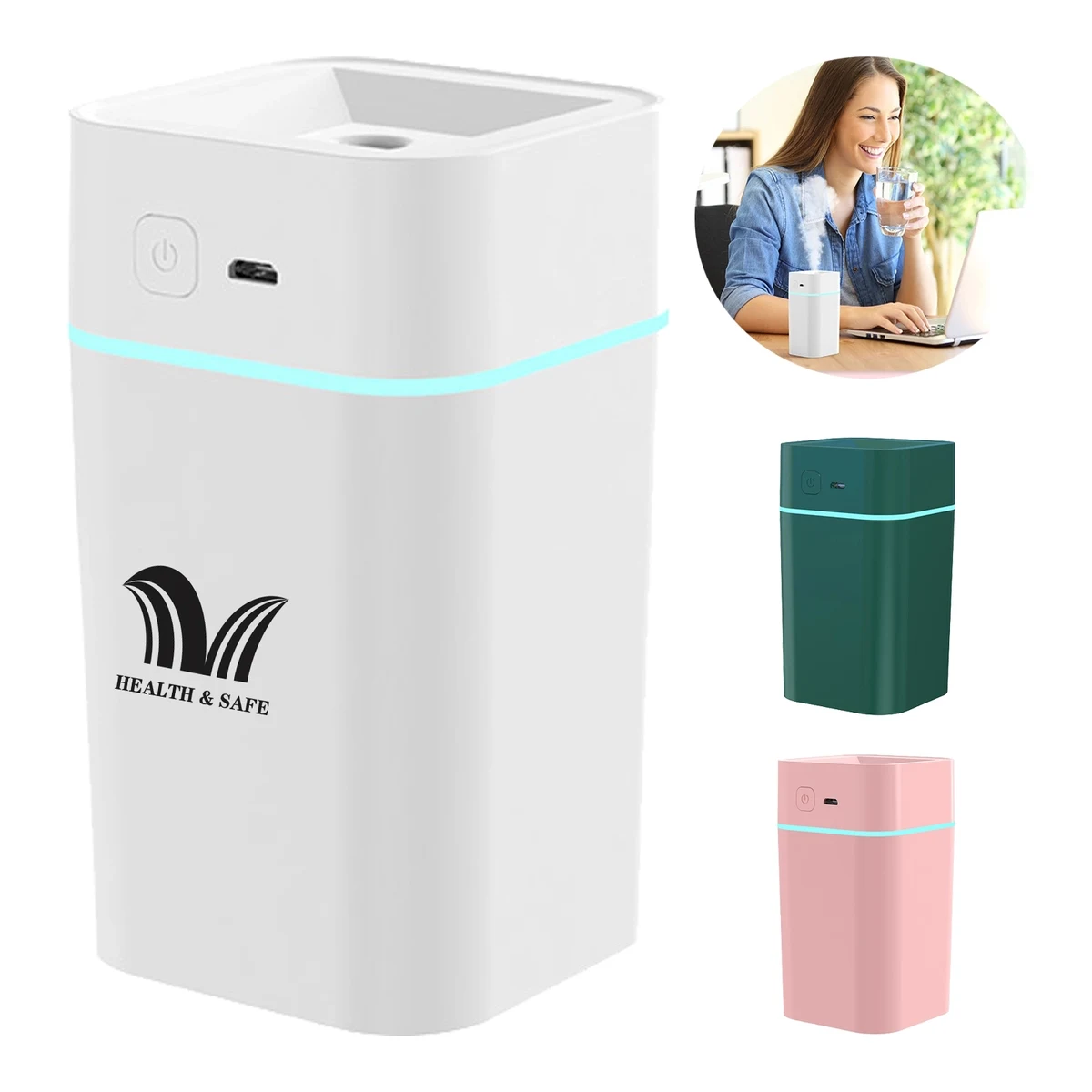 8 Oz Plastic Rechargeable Silent Humidifier 1