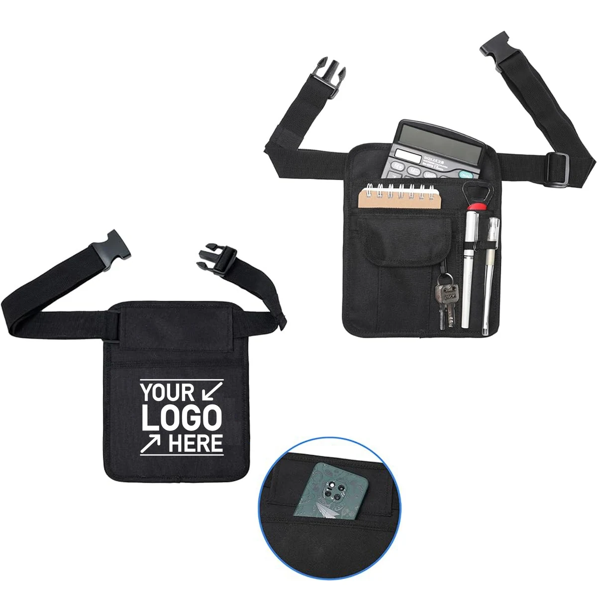 Waitstaff Apron Bag With Adjustable Belt 1