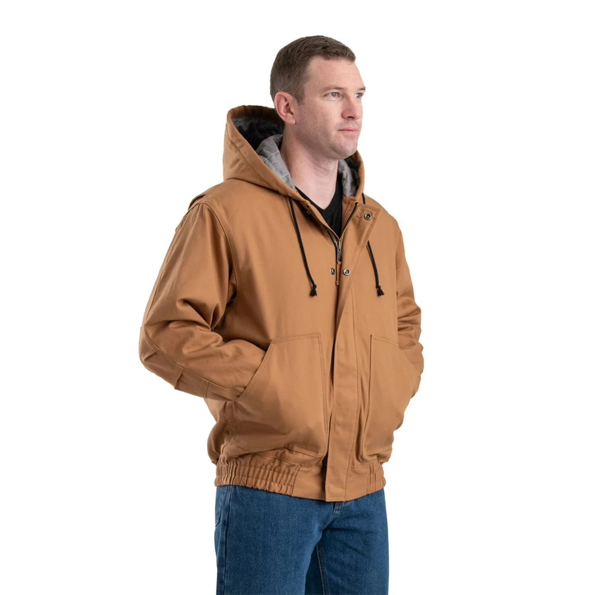 Men's Tall Flame-Resistant Hooded Jacket - FRHJ01T 1