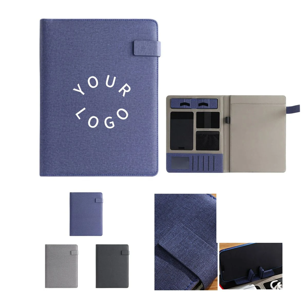 Fabric Texture PU Organizer for Work or Office 1