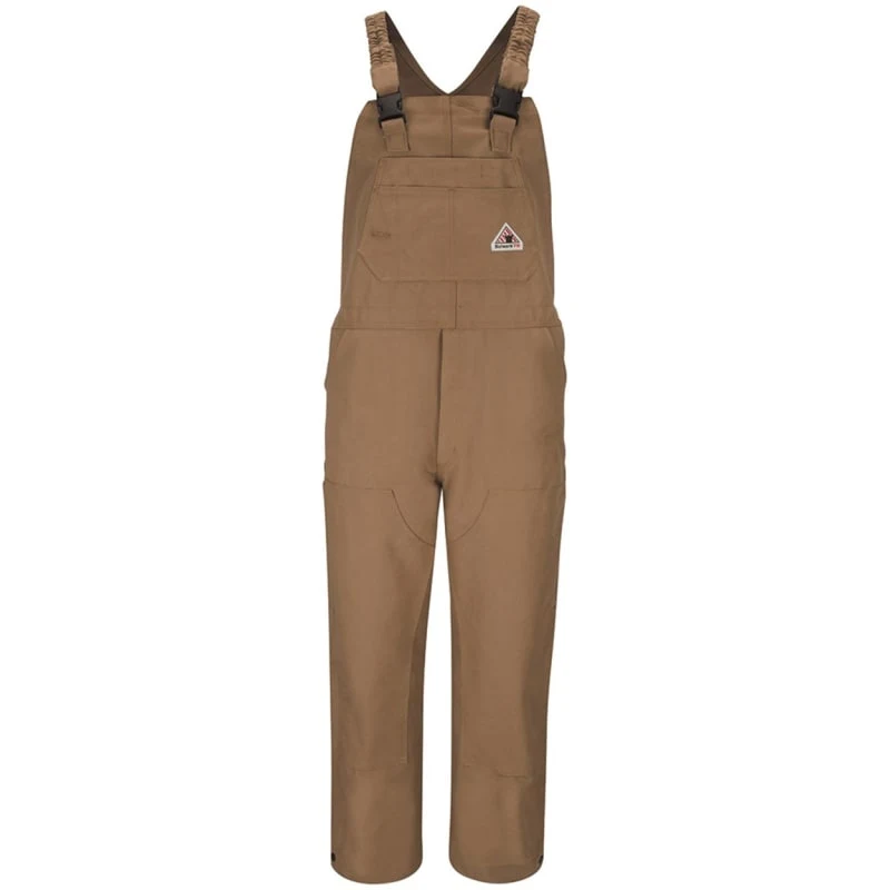 Bulwark Men's Knee Zip Bib Coverall - BLF6 1