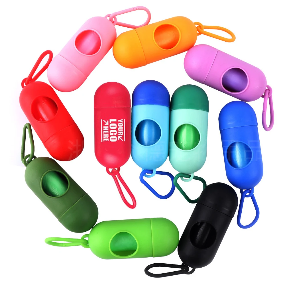 Bullet Shape Dog Poop Bag Dispenser 1
