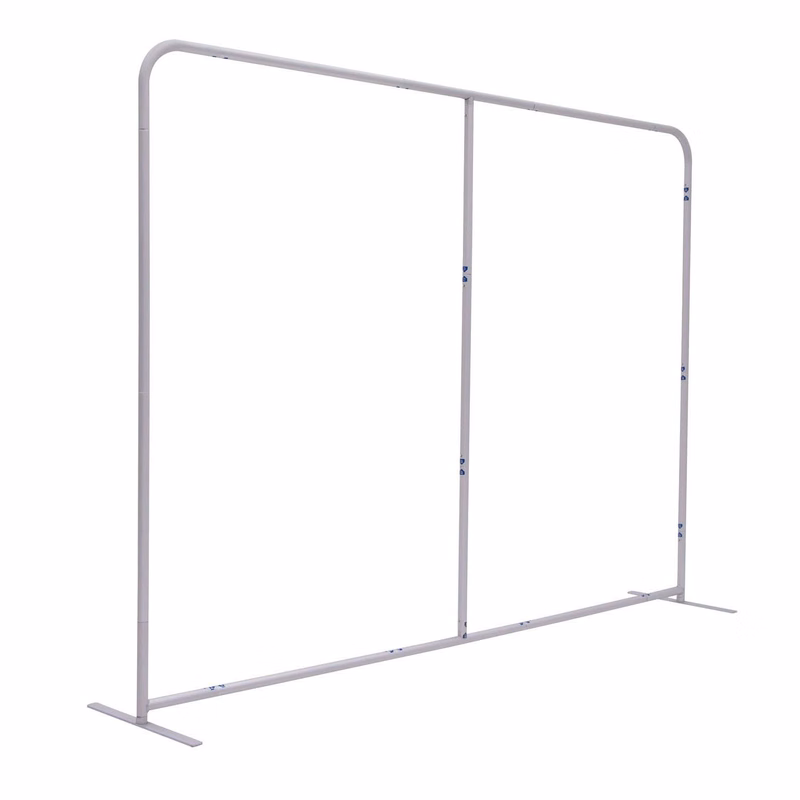 8'W x 72"H EuroFit™ Straight Wall Hardware