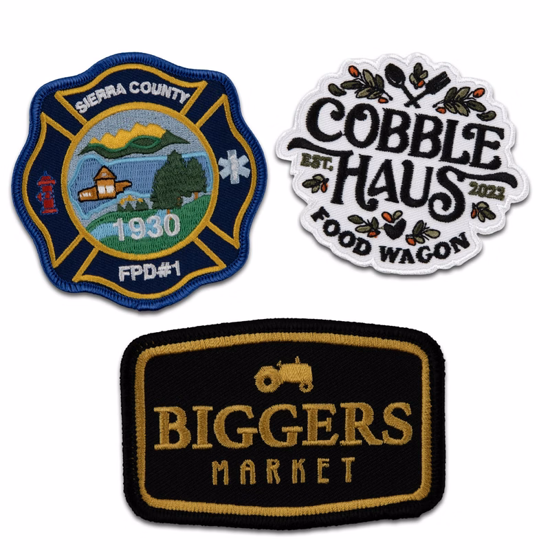 3" Embroidered Patch (75%)