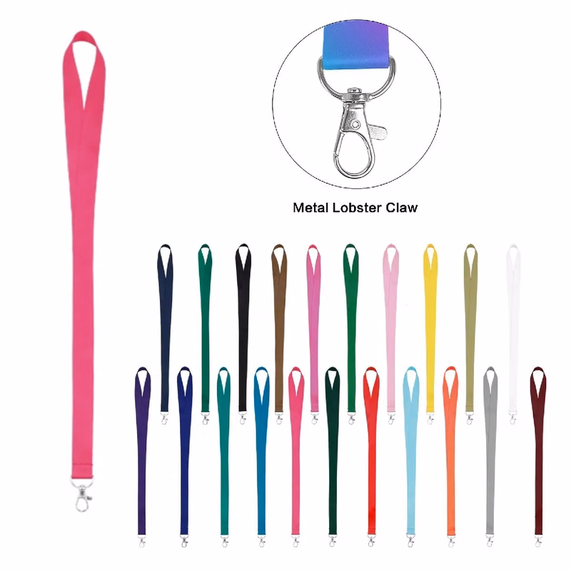 3/4'' FULL COLOR DYE-SUBLIMATED LANYARD W/ LOBSTER CLIP