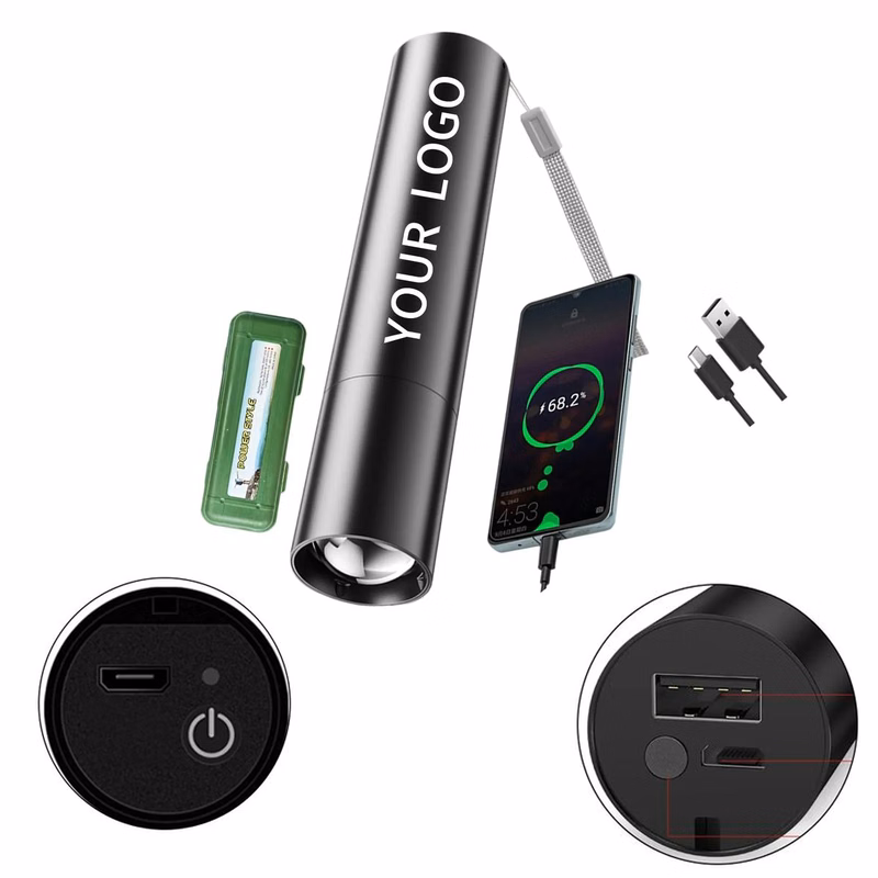 Multi Function Flashlight Charger with 3 Modes