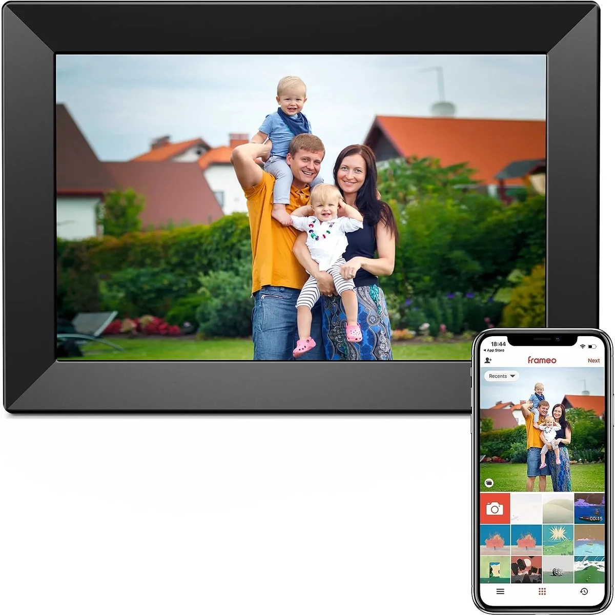 WiFi 10.1" Digital Picture Frame with 1280x800 Resolution 1