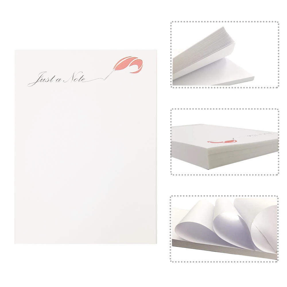 Custom PrintedNon-Adhesive Paper Notepads100 Sheets 1