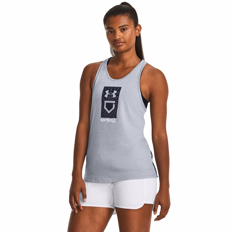 Women's UA Softball Plate Tank 