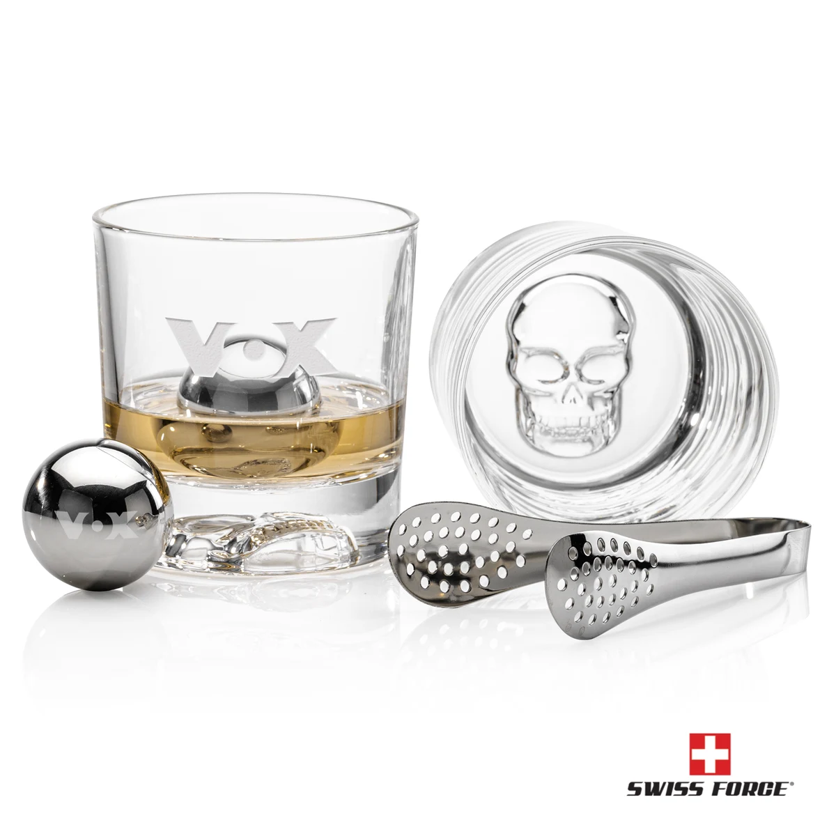 Swiss Force® S/S Balls & 2 Delrina Skull OTR 1