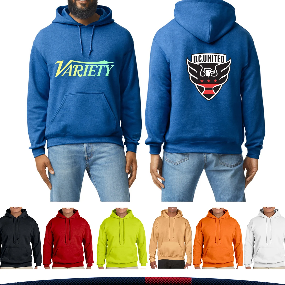 Gildan® 7.75 oz. Men's Hooded Sweatshirts 1