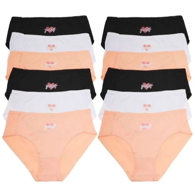 Cotton Hiphugger Panties - Assorted Colors Small-XL 1
