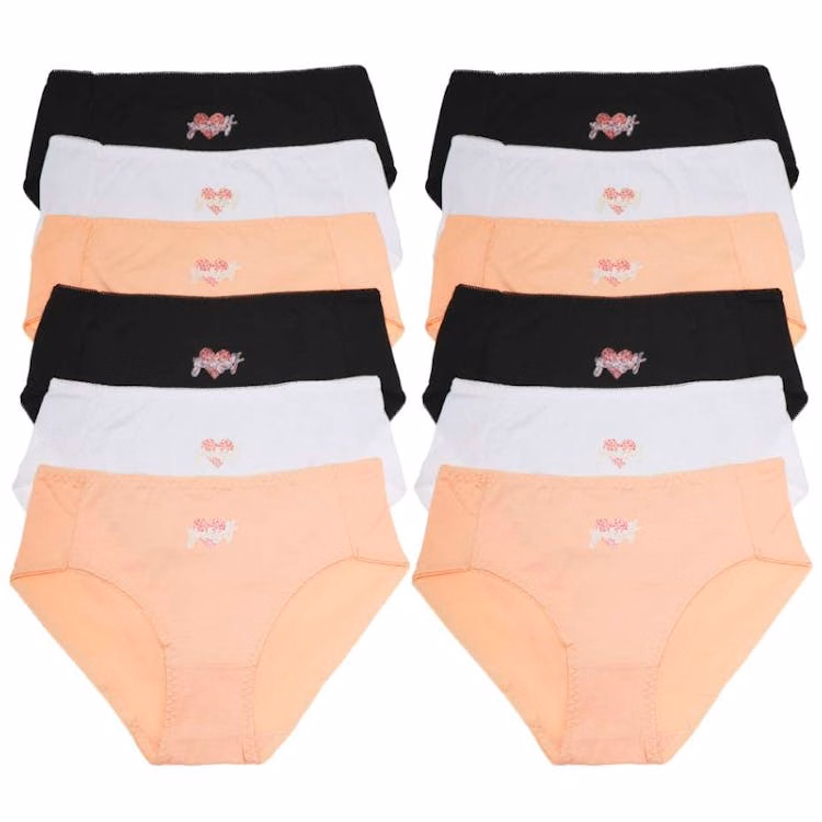 Cotton Hiphugger Panties - Assorted Colors Small-XL