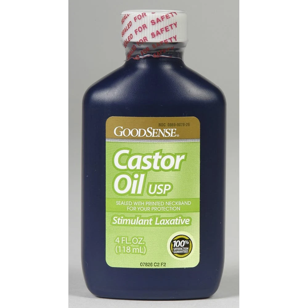 Castor Oil Laxative - 4 oz 1