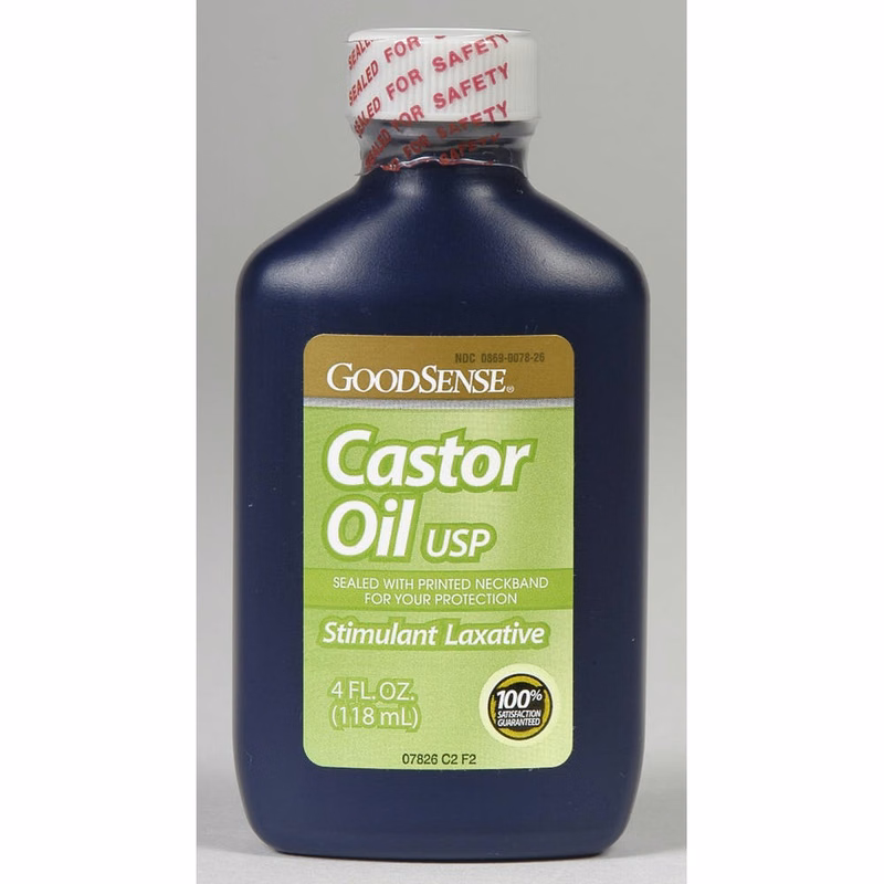 Castor Oil Laxative - 4 oz