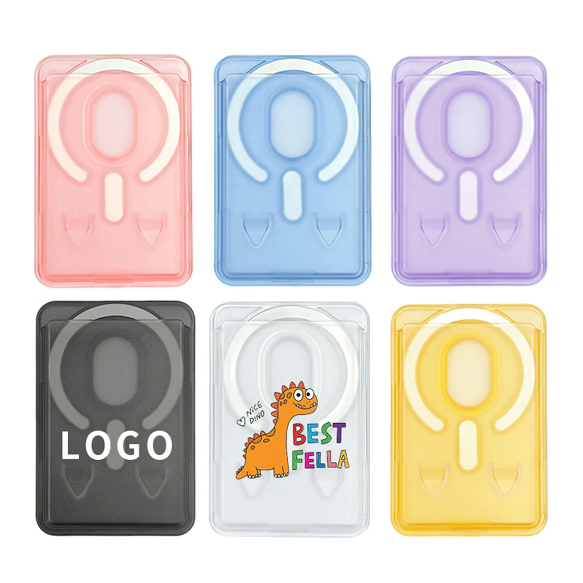 Frosted Magnetic Card Pocket 1