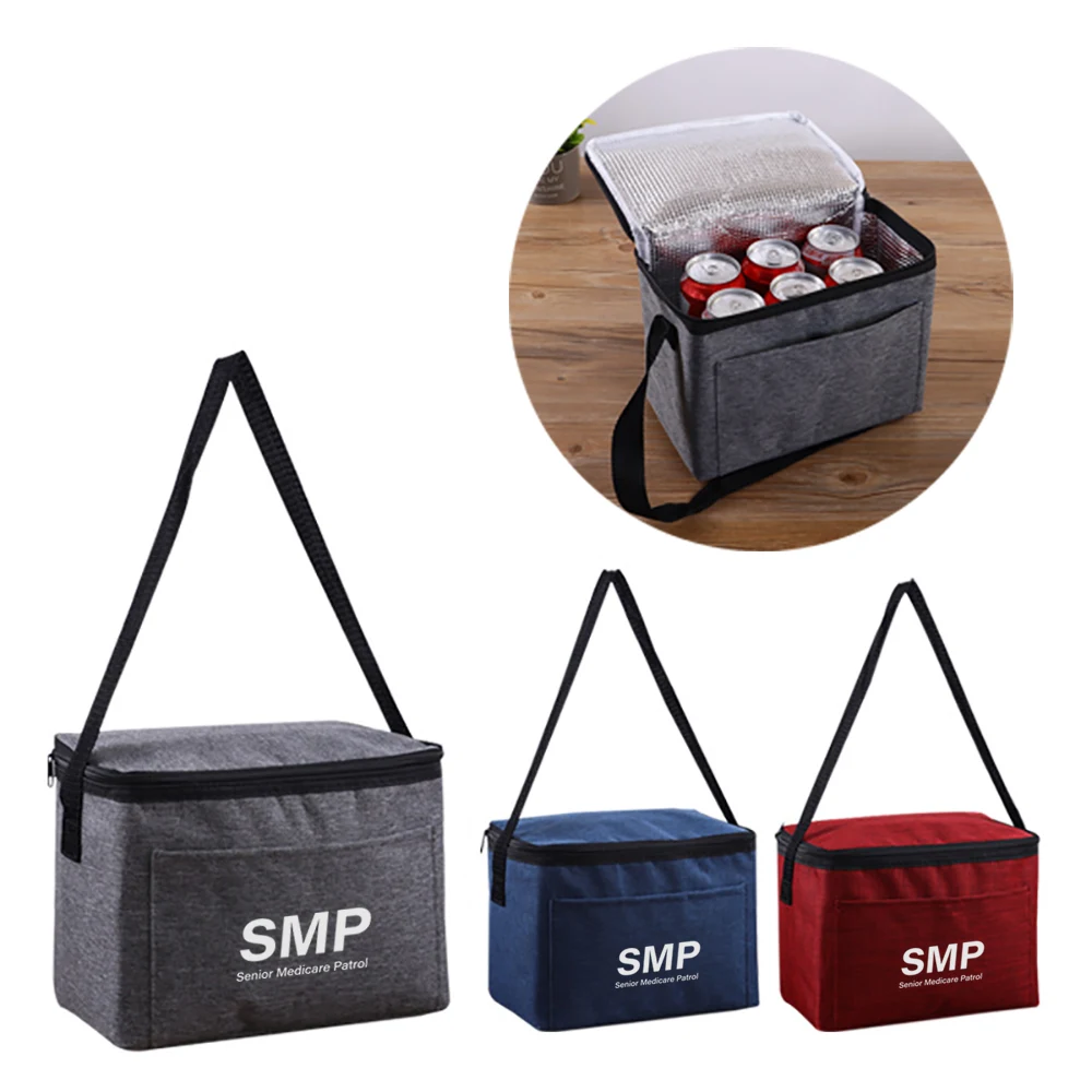 Insulated Reusable Tote Lunch Bag 1