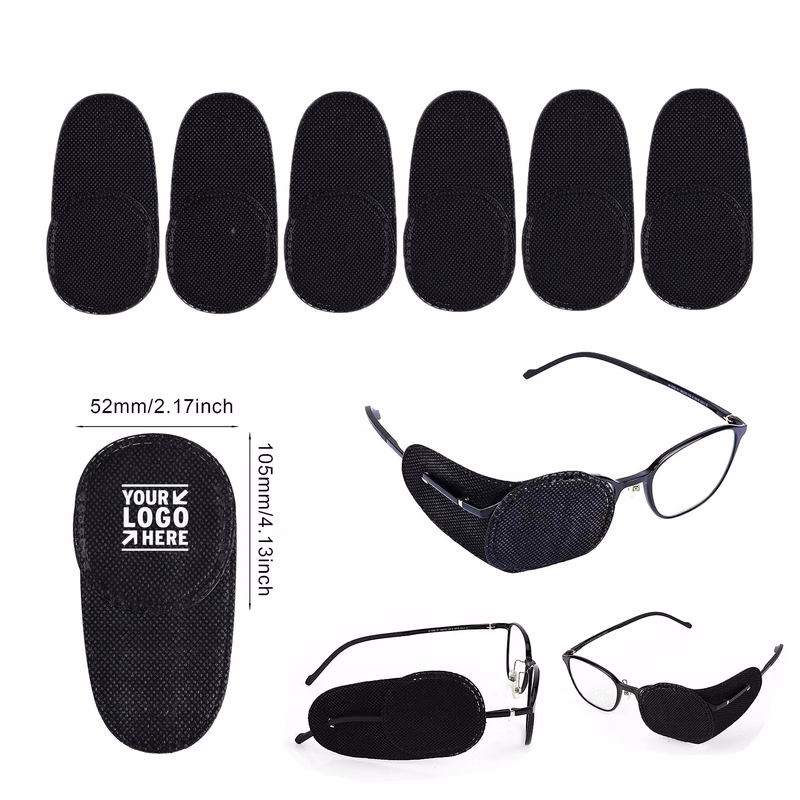 Lazy Eye Improve Amblyopia Strabismus Medium Glass Kids Adults Reusable Eye Patch