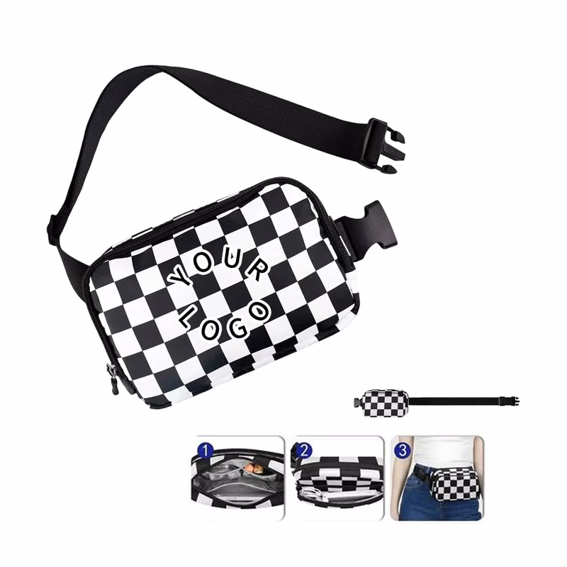 Compact Oxford Belt Bag with Comfortable Carry Strap