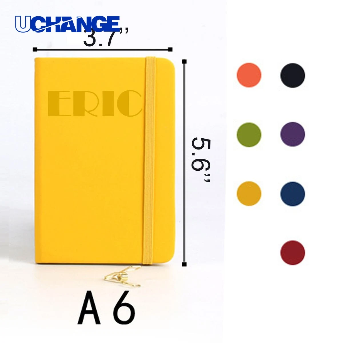 A6 Hard Cover Notebook Journal for Notes 1