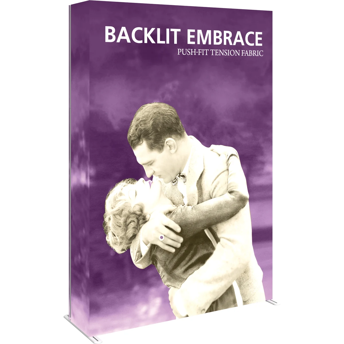 Backlit Embrace 5 ft. Display Double-Sided 1