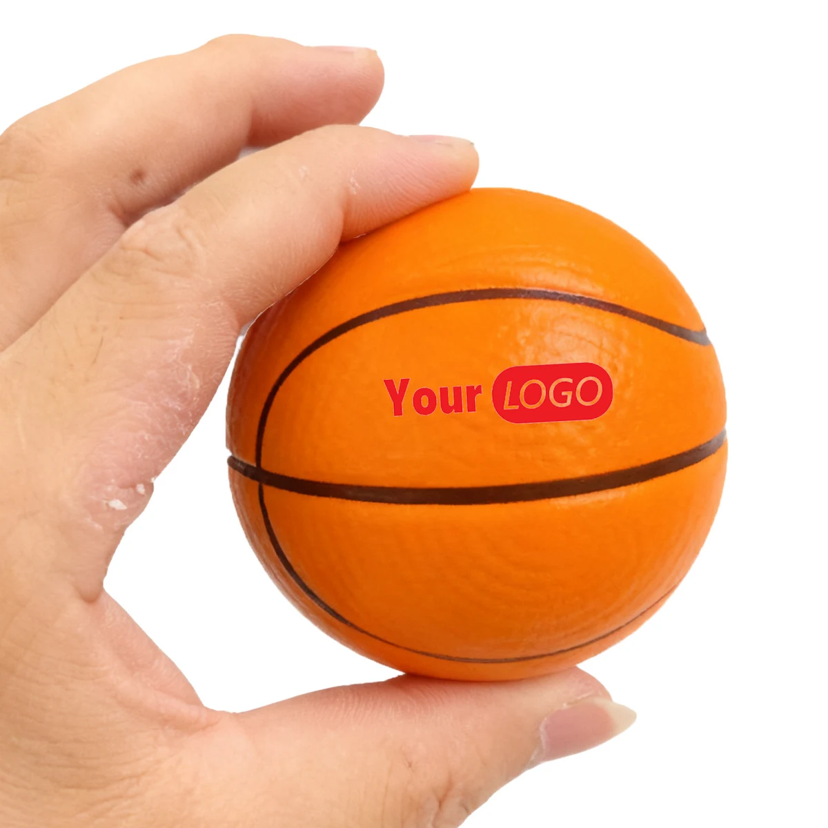 Basketball-Themed Stress Relief Ball 1