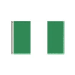 National Flag, Nigeria, Double-Sided - 60"W x 36"H 1