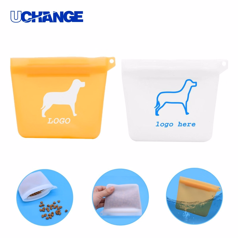 Silicone Pet Snack Bag Mini Coin Purse