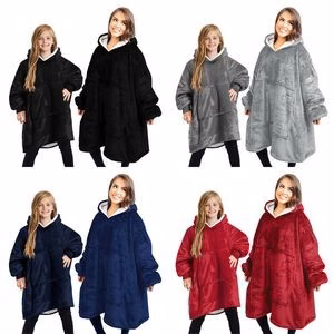 Reversible Blanket Hoodie