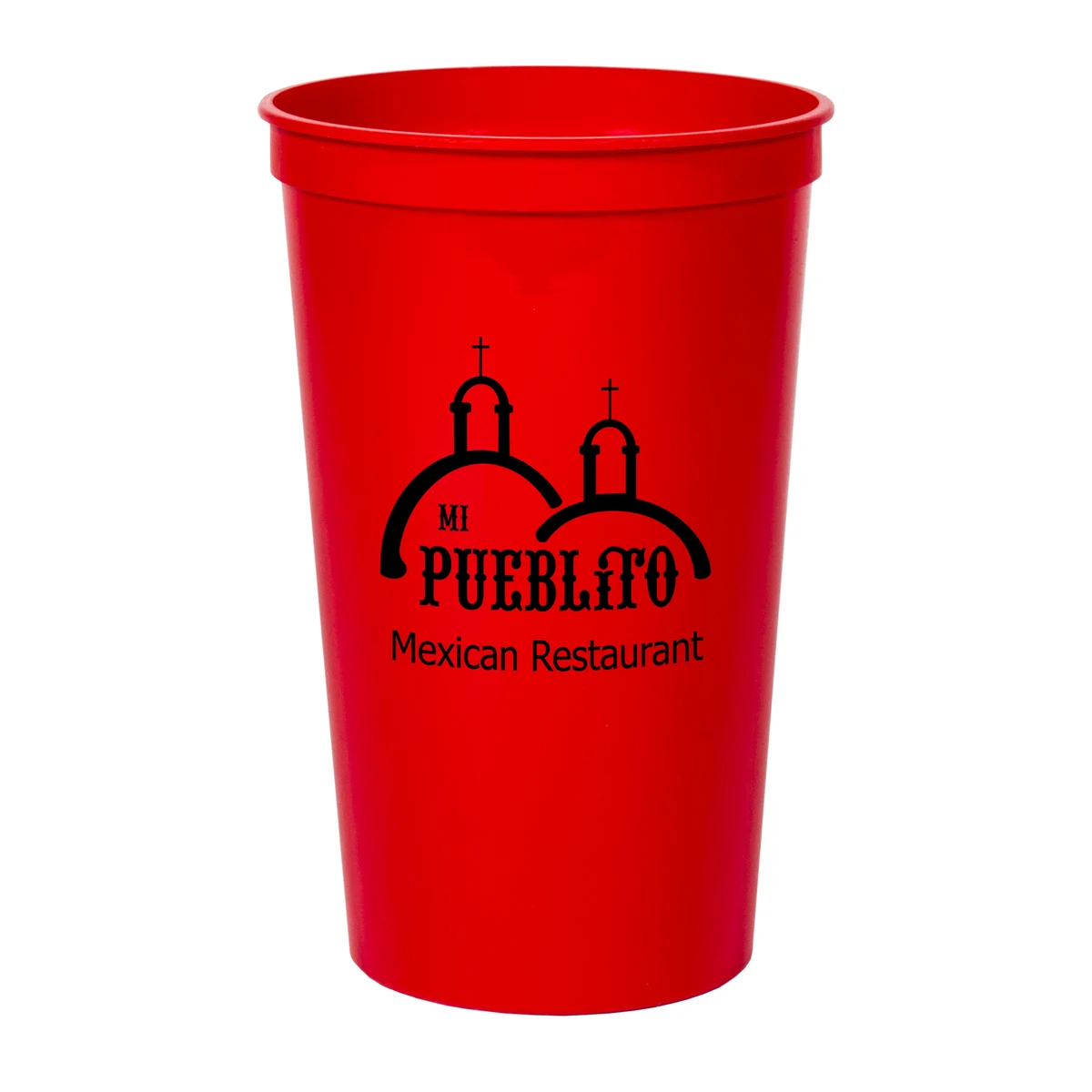 22 oz. Smooth Colored Stadium/Souvenir Cup 1