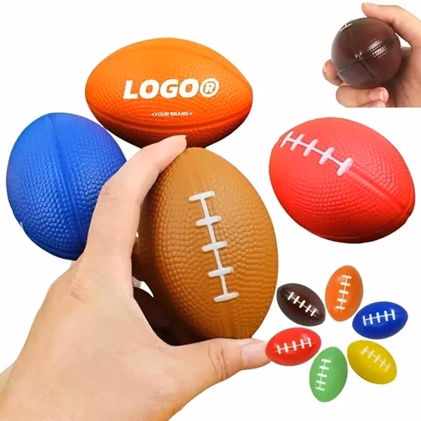 3 inch Football Stress Ball Relief