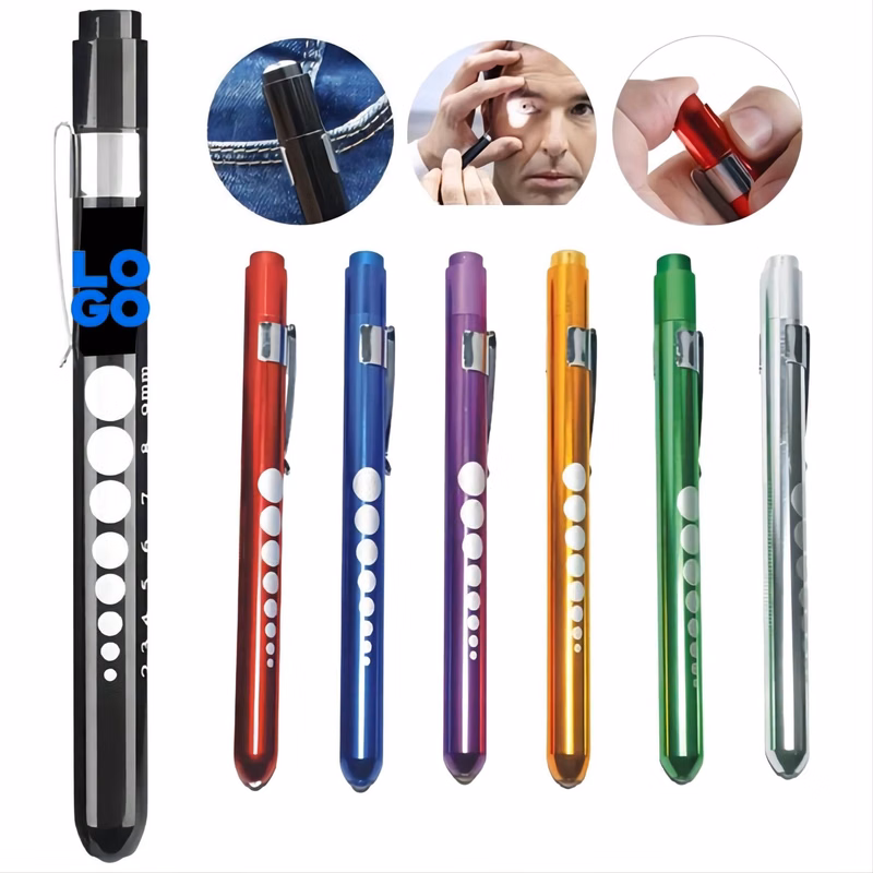 Medical Penlight with Pupil Gauge